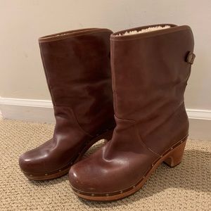 Ugh Lynnea wood Clog Boot